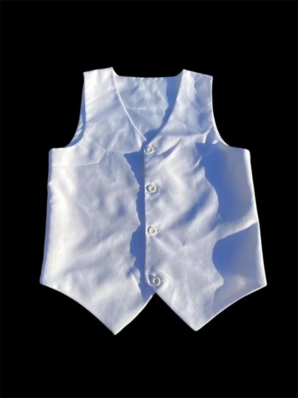 Boys White Formal Blazer & Vest Set - Suit Tuxedo, 12